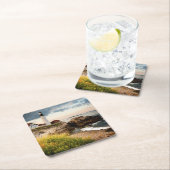 ポートランドヘッド灯台|岬エリザベスの私 スクエアペーパーコースター (インサイチュ)