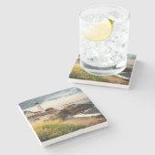 ポートランドヘッド灯台|岬エリザベスの私 ストーンコースター (横)