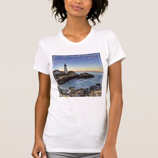 ポートランドヘッド灯台 Tシャツ (正面)