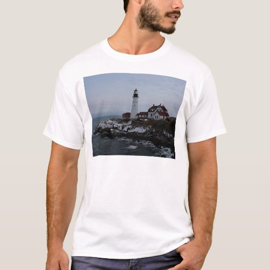 ポートランドヘッド灯台 Tシャツ (正面)
