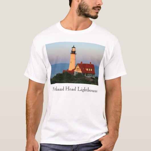 ポートランドヘッド灯台 Tシャツ (正面)