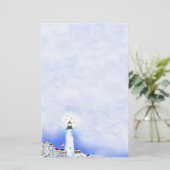 ポートランドヘッド軽いノート紙 便箋 (スタンド正面)