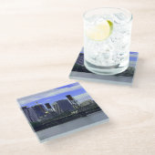 ポートランドホーソーンブリッジ#1ガラスコースター ガラスコースター (アングル)