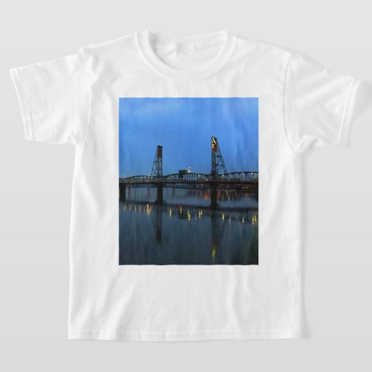ポートランドホーソーンブリッジ#2 Tシャツ (レイダウン)