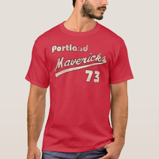 ポートランドマーベリックスレトロディヴァンスベースボールジャージー Tシャツ