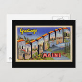 ポートランドメインからの挨拶 ポストカード (正面/裏面)