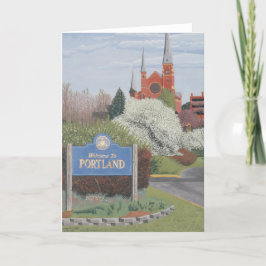 ポートランドメインへようこそ サンキューカード
