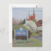 ポートランドメインへようこそ ポストカード (正面/裏面)