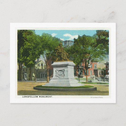 ポートランドメインオーバーヘッドビューオブポートランド ポストカード (正面)