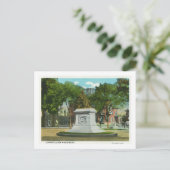 ポートランドメインオーバーヘッドビューオブポートランド ポストカード (スタンド正面)