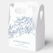 ポートランドメインデスティネーションウェディングエレガント フェイバーボックス (オープン)