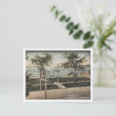 ポートランドメインフォートアレンパーク1908ヴィンテージ ポストカード (スタンド正面)