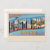 ポートランドメインヴィンテージラージレター ポストカード (正面/裏面)