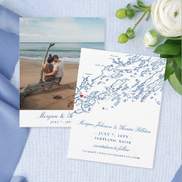 ポートランドメイン州の日付を結婚保存 セーブザデート
