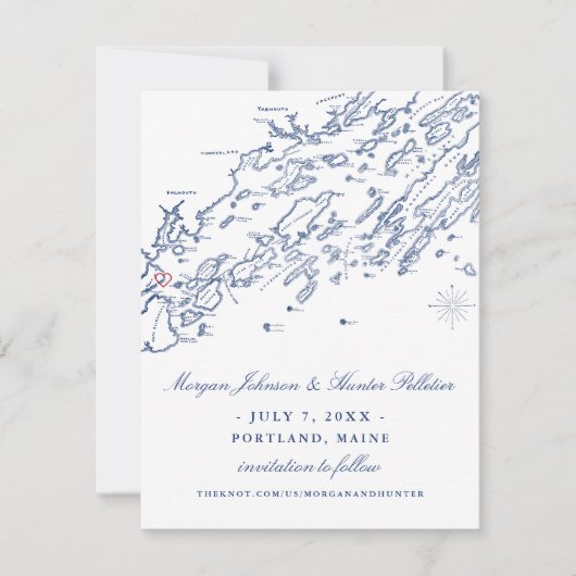 ポートランドメイン日付を保存 セーブザデート (正面)