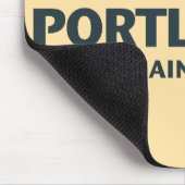 ポートランドメイン統一された州 マウスパッド (コーナー)