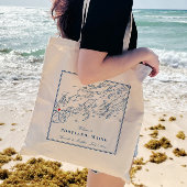 ポートランドメーンカスコベイ結婚ズウェルカムトートバッグ トートバッグ