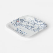 ポートランドメーンカスコベイ結婚ズ婚約パーティ ペーパープレート (傾斜あり)