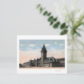 ポートランドメーンユニオン駅の鉄道ビュー ポストカード (スタンド正面)