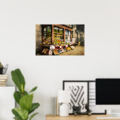 ポートランドメーンユニオン駅フルーツスタンドポスター ポスター (ホームオフィス)