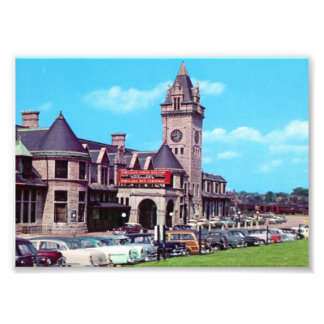 ポートランドメーンユニオン駅1950プリント フォトプリント