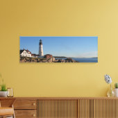 ポートランドメーンライトハウス キャンバスプリント (インサイチュ (リビング))