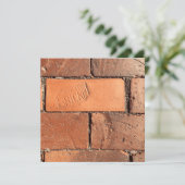 ポートランドレンガ造りの歩道 招待状 (スタンド正面)