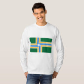 ポートランド国旗（オレゴン） Tシャツ (正面フル)
