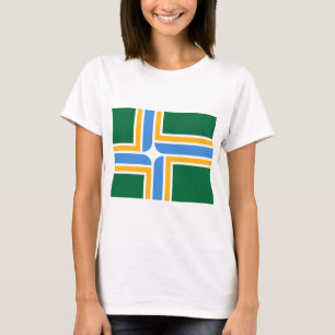 ポートランド国旗(オレゴン) Tシャツ