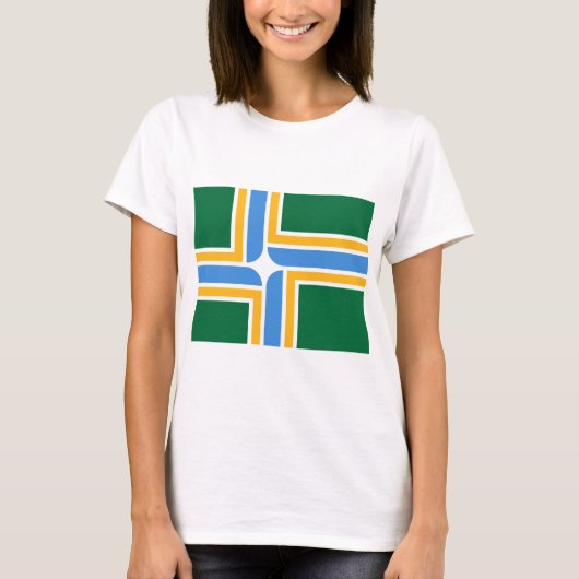 ポートランド国旗(オレゴン) Tシャツ (正面)