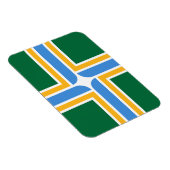 ポートランド州旗を持つフレキシブルなフォトマグネット マグネット (右側)