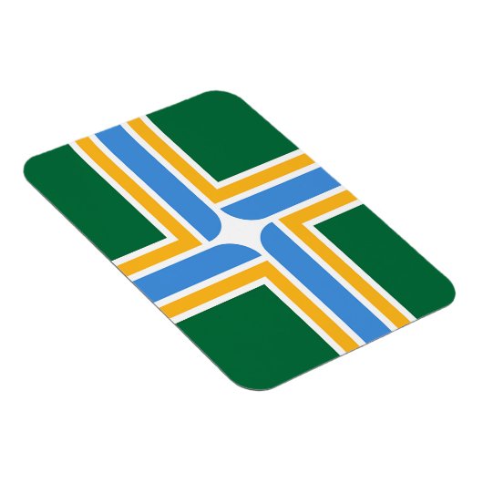 ポートランド州旗を持つフレキシブルなフォトマグネット マグネット (右側)