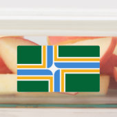 ポートランド州旗を持つ愛国的なラベル ラベル (貼付)