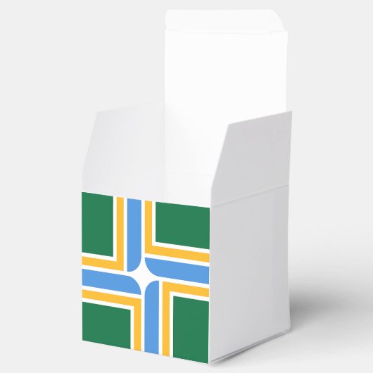 ポートランド州旗を持つ愛国的な優遇箱 フェイバーボックス (オープン)