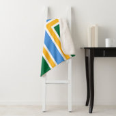 ポートランド州旗を持つ愛国的シェルパ毛布 シェルパブランケット (インサイチュ)