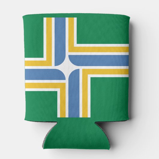 ポートランド州旗、オレゴンクーラーボックス 缶クーラー (裏面)