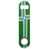 ポートランド州旗 スピード栓抜き (正面)