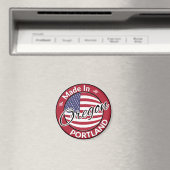 ポートランド州立オレゴン州旗 マグネット (インサイチュ (食洗機))