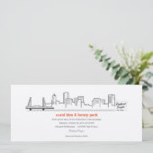 ポートランド市スカイライン招待状 招待状 (スタンド正面)