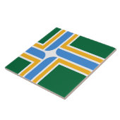 ポートランド市旗 タイル (側面)