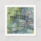 ポートランド引っ越しました新しいアドレスカード エンクロージャーカード (正面)