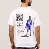 ポートランド悪賢いTシャツ#1 Tシャツ (裏面)
