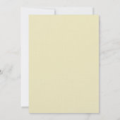 ポートランド招待状: バニラ 招待状 (裏面)