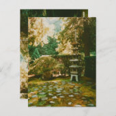 ポートランド日本のガーデン ポストカード (正面/裏面)