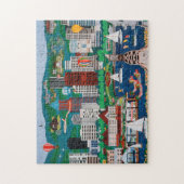 ポートランド水辺地帯のパズル ジグソーパズル (縦)