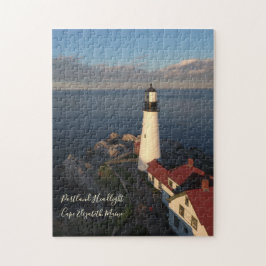 ポートランド白熱［赤熱］光を放つヘッドライト日没252ピース ジグソーパズル