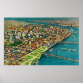 ポートランド航空からブリッジと ポスター (正面)