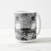 ポートランド防波堤の灯台 コーヒーマグカップ (正面右)