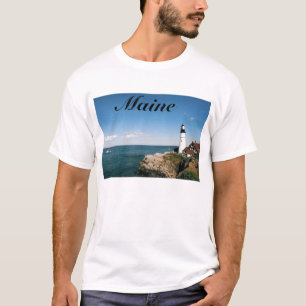 ポートランド頭部のメインの灯台 Tシャツ
