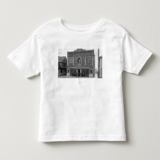 ポートランド、か消防署#17の眺めの写真 トドラーTシャツ (正面)